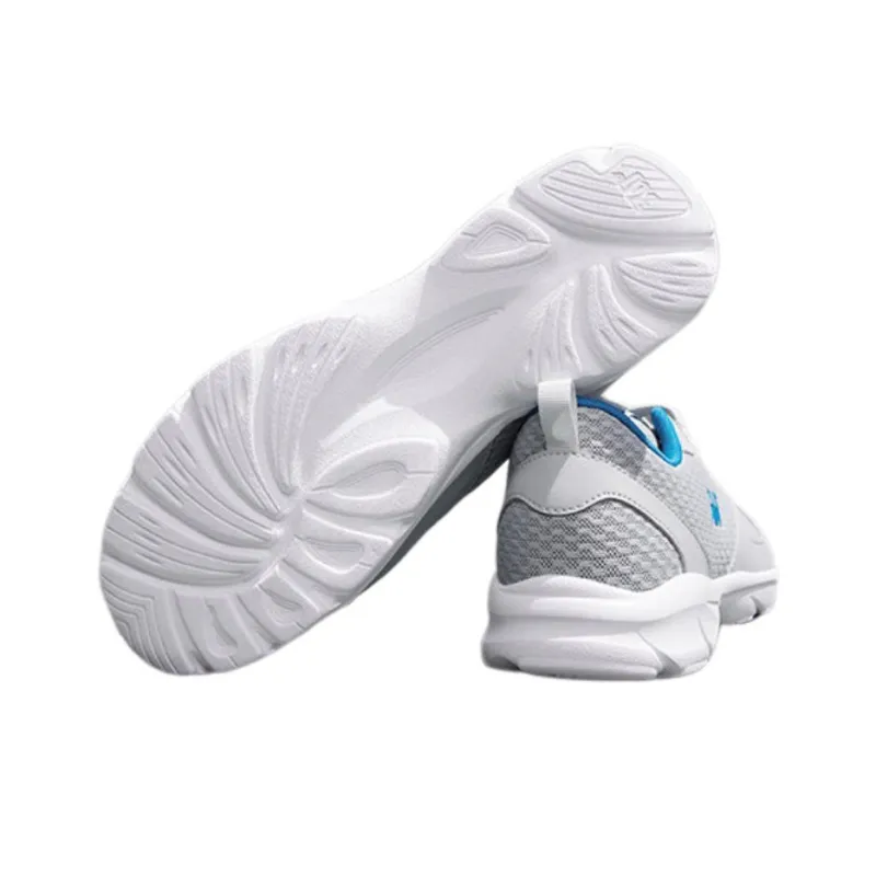 361° Cushioning And Breathable Low Top Running Shoes Men's Gray Blue-3