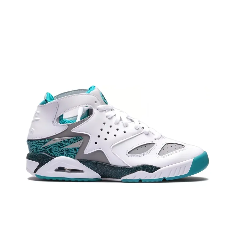 Nike Air Tech Challenge Huarache White Turbo Green-1