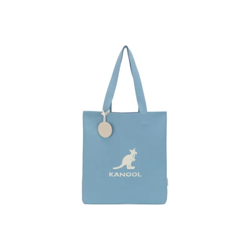 KANGOL Polyester Blend With Polyurethane Handbag Shoulder Bag Unisex Light Blue-0