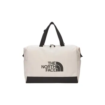 THE NORTH FACE Polyester Luggage Bag Handbag Regular Unisex Ecru