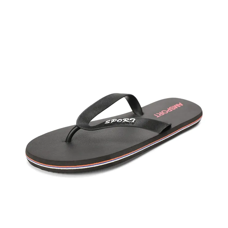 XMISTUO Quiet Odor Resistant Abrasion Resistant Slip Resistant Flip Flops Men's-3