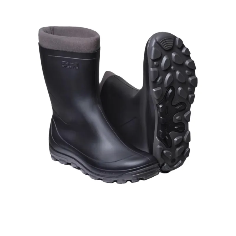 DECATHLON Warm And Water-Resistant Rain Boots Unisex Black-2