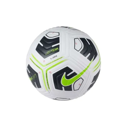Nike Size 5 Soccer Rubber Unisex White Black Volt