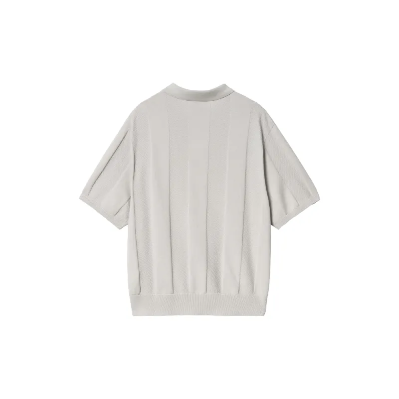 Carhartt WIP Polo Shirt Unisex Glacier Gray-1