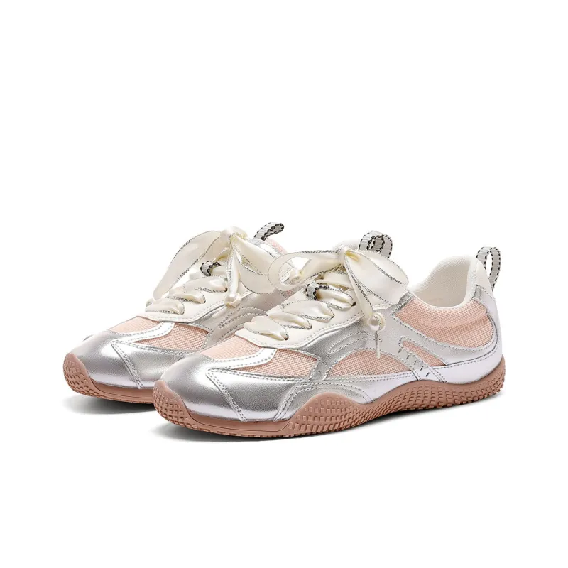 ST&SAT Lightweight And Breathable Mid Top Skateboard Shoes Women's-7