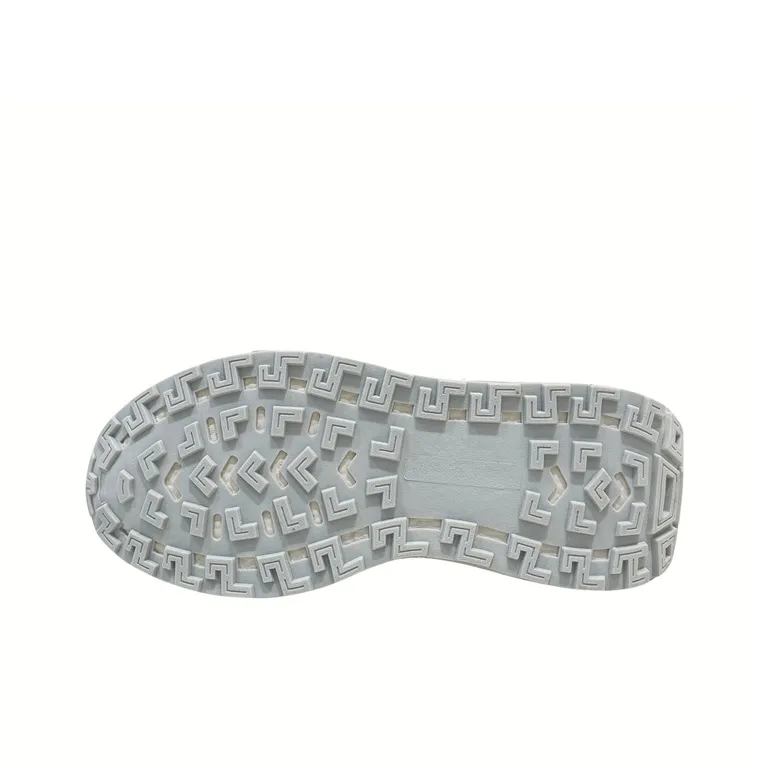 MQGAll Anti-Slip And Wear-Resistant Breathable Low-Top Running Shoes Unisex Gray-5
