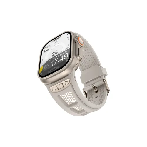 Mr. Strap Watch Band Apple Compatibility Leather