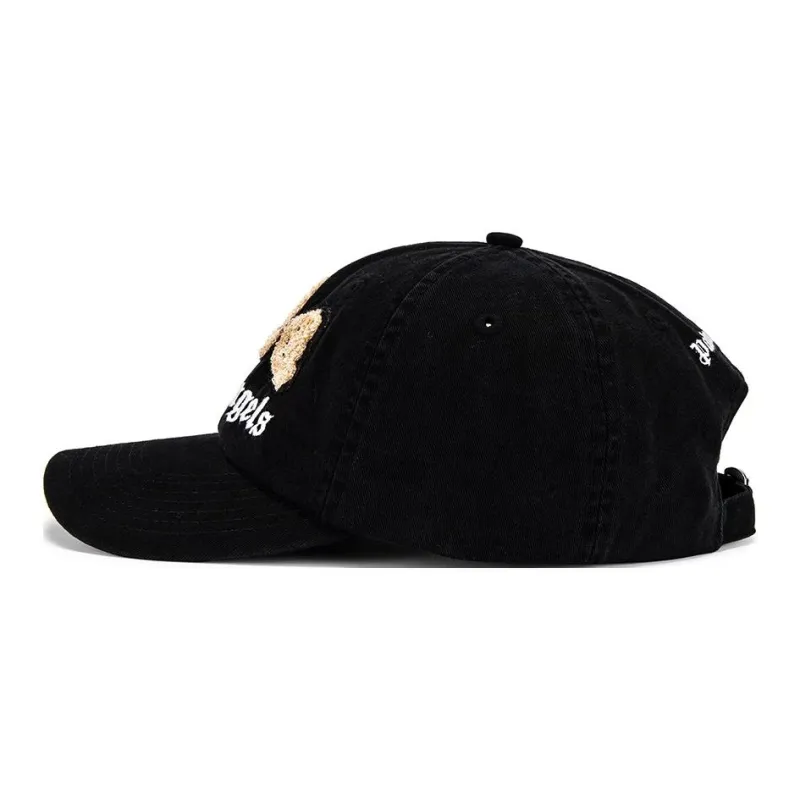 PALM ANGELS Cotton Baseball Caps Men's Black-2