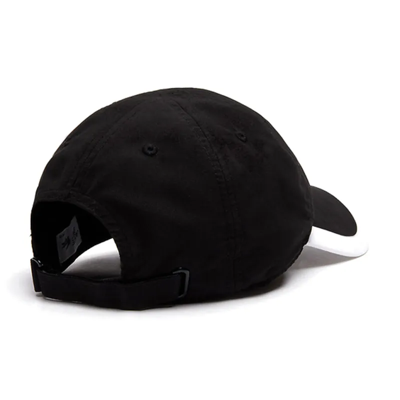 LACOSTE Polyester Baseball Caps Men's Black-2