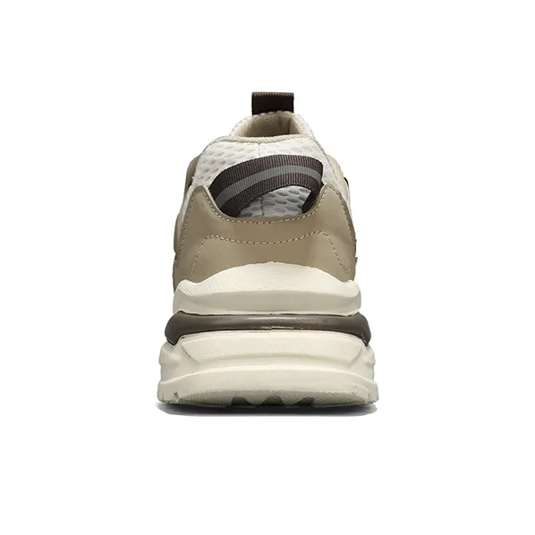 WARRIOR Running Shoes Men Low Top Khaki-4