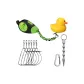 Telescopic Live Fish Buckle[Big Belly Buckle 6 Pcs]