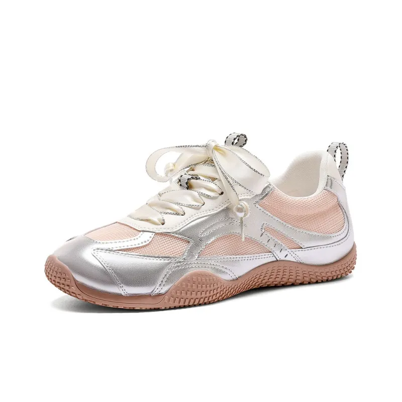 ST&SAT Lightweight And Breathable Mid Top Skateboard Shoes Women's-6