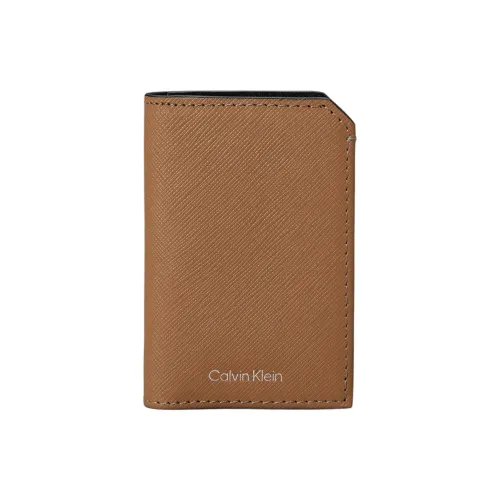 CK/Calvin YM0YM00313 Cow Leather Wallet Men's Donkey Color
