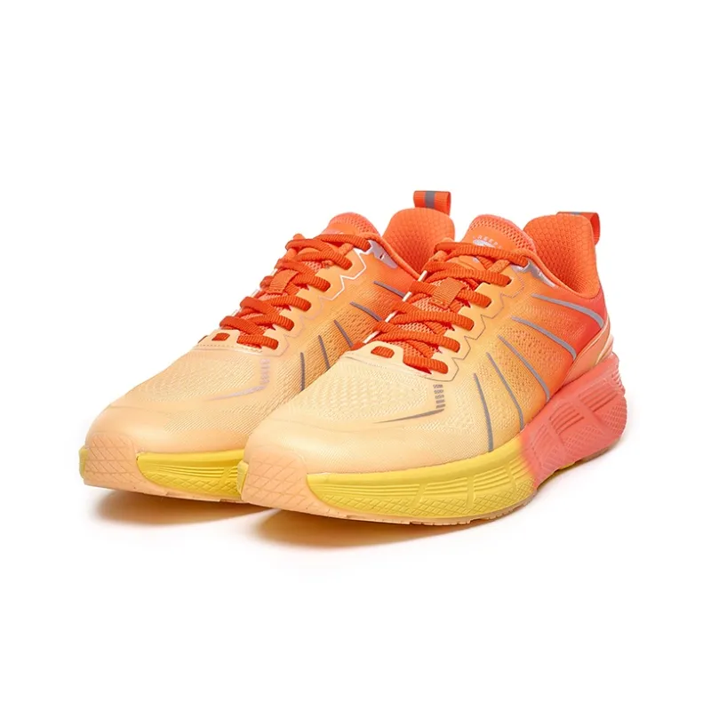 TREEPERI Running Shoes Unisex Low Top Orange Yellow/Yellow Green/Green Pink-2