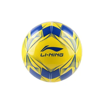 LiNing Size 4 5 Size Soccer TPU Machine Stitched Soccer Ball Kids' Yellow Blue