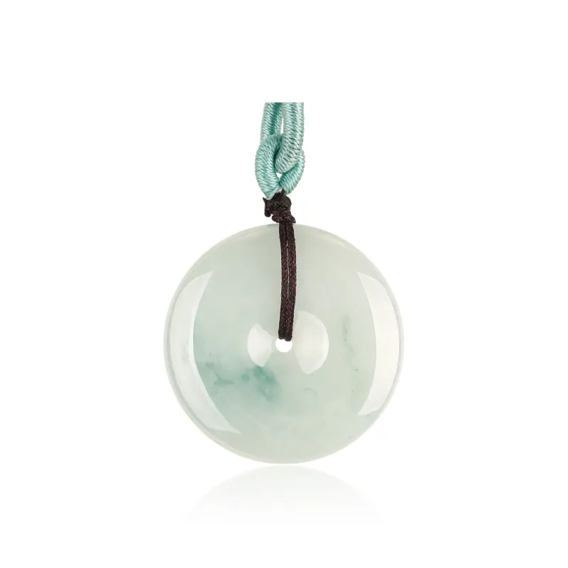 TAMINA Glutinous Jade Jadeite Pendants Women's-0