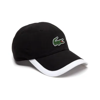 LACOSTE Polyester Baseball Caps Men's Black