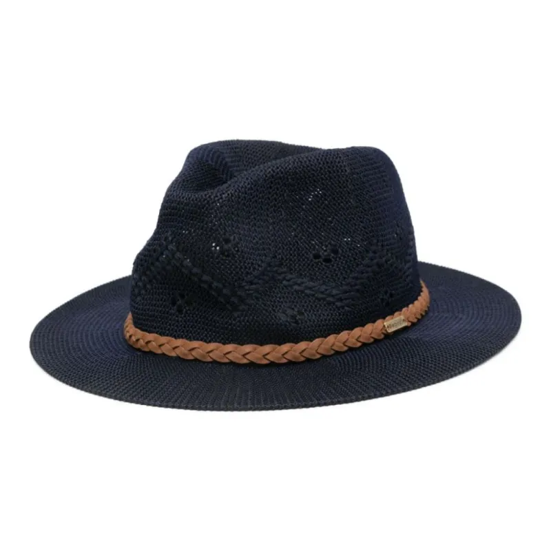 BARBOUR Flowerdale Crochet-knit Trilby-0