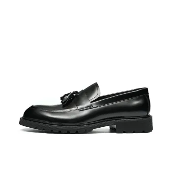 ASTON M.JAZZ Loafers Men Black/Burgundy