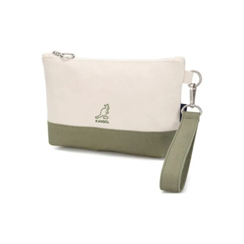 KANGOL Cotton Storage Bag Unisex Khaki-1