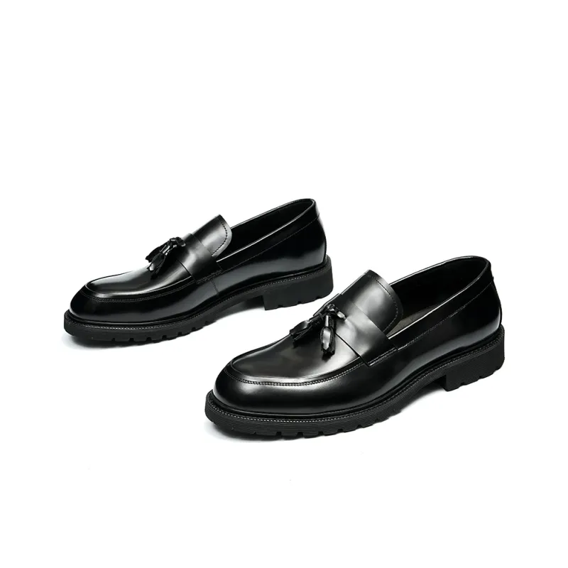 ASTON M.JAZZ Loafers Men Black/Burgundy-2