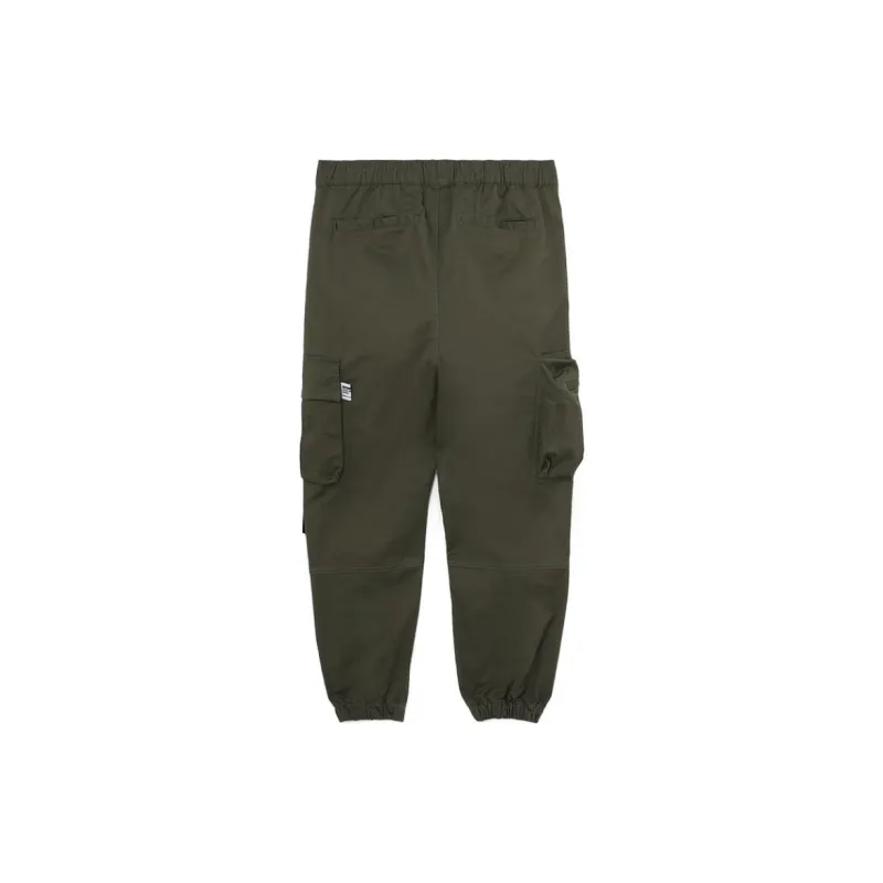 MUSIUM DIV Drawstring Tapered Cargo Trousers-7