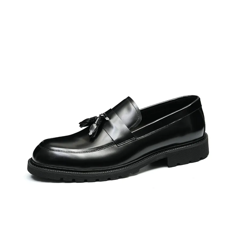 ASTON M.JAZZ Loafers Men Black/Burgundy-1