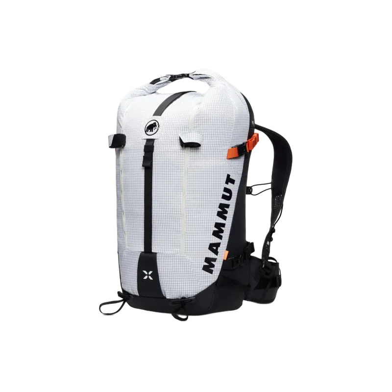 MAMMUT Polyamide Outdoor Mountaineering Bag Backpack Small Size Women's White & Black-0