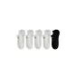 5 Pack (White Base Silver Floral X2+White with Black Floral X2+Black with White Floral)