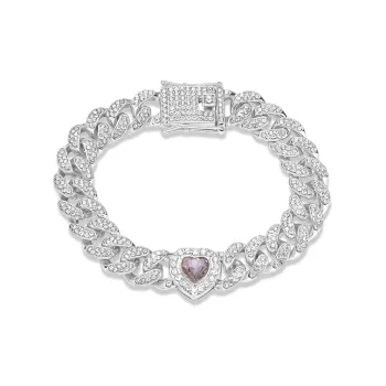 RINGLOVE Zircon Bracelets Men's