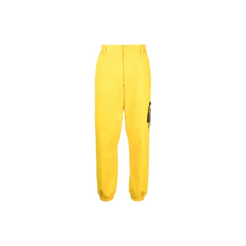 MOSCHINO Casual Pants Men's Yellow
