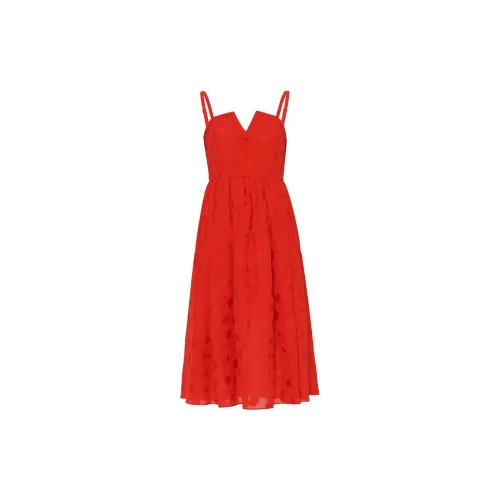 MASFER.SU Sleeveless Dresses Women's Large Red