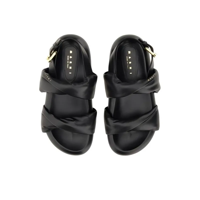 MARNI Bubble Twisted Open Toe Sandals Women's-3
