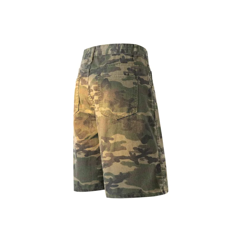 PAEFA Casual Shorts Unisex Camouflage-1