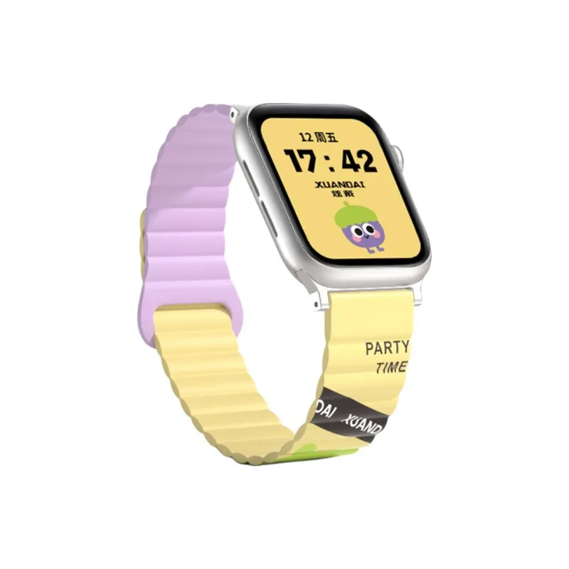 Yu Qing Apple Compatibility Watch Band Silicone Material-2