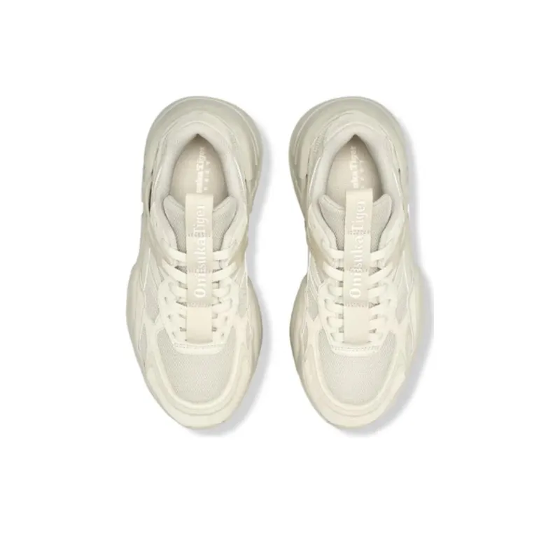 Onitsuka Tiger SP Ⅰ Anti Slip And Wear Resistant Breathable Low Top Chunky Sneakers Unisex Beige-3