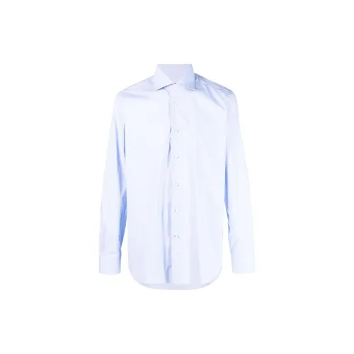 BARBA Button-up Stretch-cotton Shirt