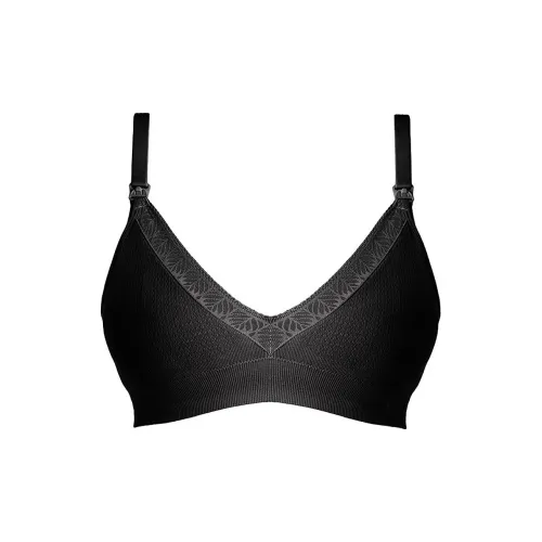 Victoria's Secret HOTMILK Caress Seamless Wireless Maternity Bra Bra Women's Black