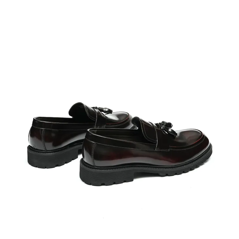 ASTON M.JAZZ Loafers Men Black/Burgundy-14