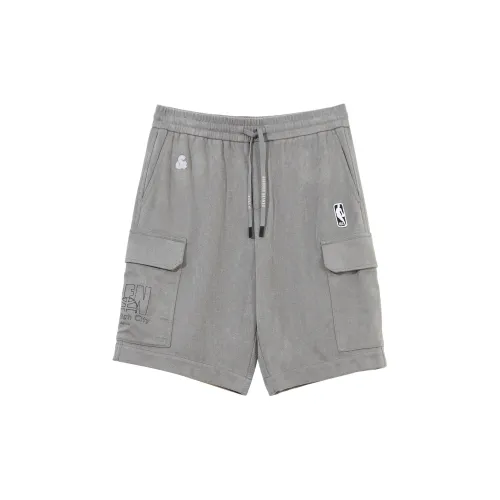 Nba JACK&JONESxnba Casual Shorts Men E40 Mockingbird Gray