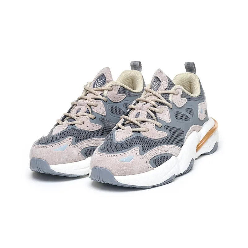 TREEPERI Running Shoes Unisex Low Top Black Gray/Heritage Gray-2