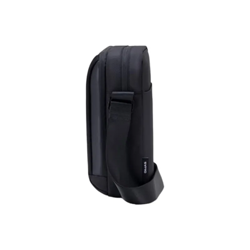 OIWAS Fabric Shoulder Bag, Crossbody Bag Large Size Unisex Black-1