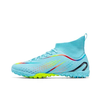 DOUBLE STAR 88 Slip Resistant Cushioning Soccer Shoes Unisex Moon Multicolor