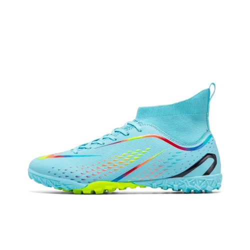 DOUBLE STAR 88 Slip Resistant Cushioning Soccer Shoes Unisex Moon Multicolor