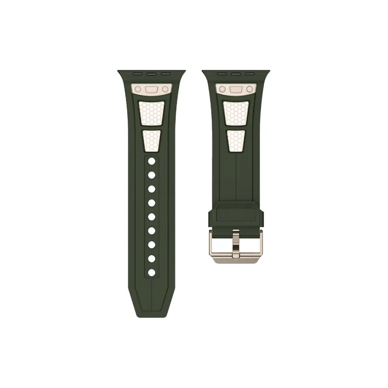 LeYu Mesh Diving Avant Garde Strap Apple Compatibility Watch Band Refit TPU Material-17