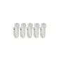 5 Pack (White Base with Gold Flowers X2+White Base with Silver Flowers X3)