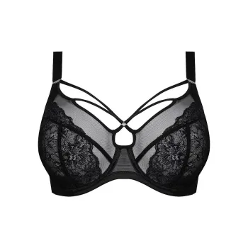 Victoria's Secret ELOMI Brianna Underwire Plunge Bra Black Bra Women's Black