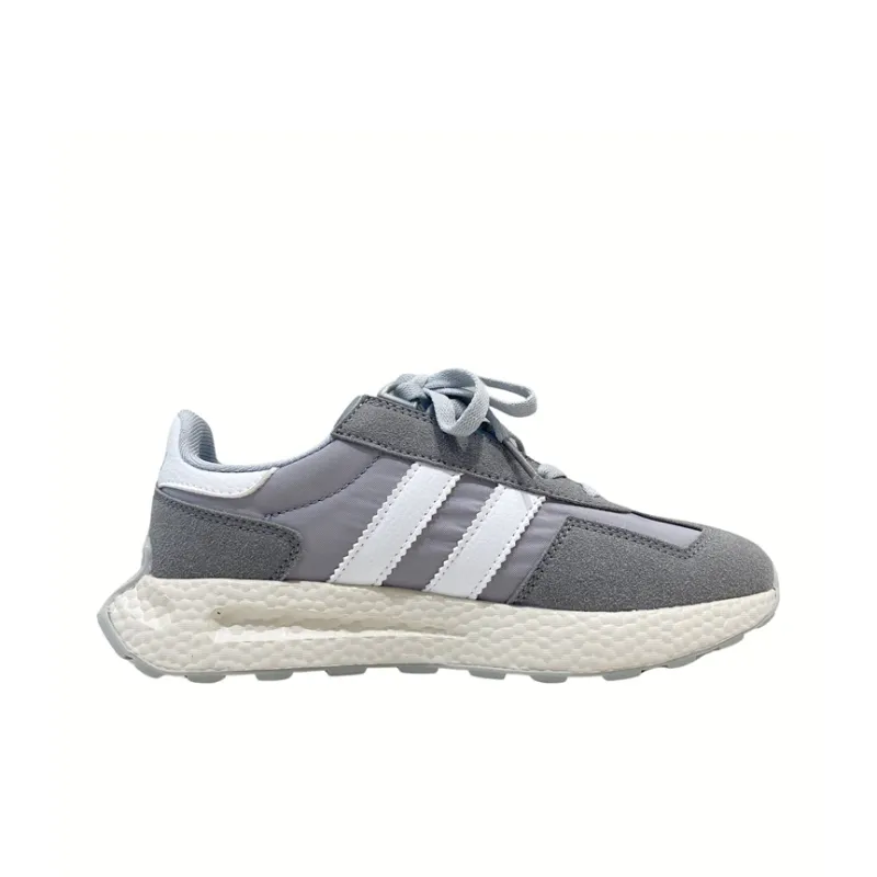 MQGAll Anti-Slip And Wear-Resistant Breathable Low-Top Running Shoes Unisex Gray-2