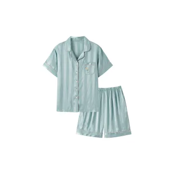 JinShaLa Pajama Set Women's Light Blue