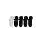 5 Pack (White with Black Floral+Black with Gold Floral X2+Black with White Floral X2)